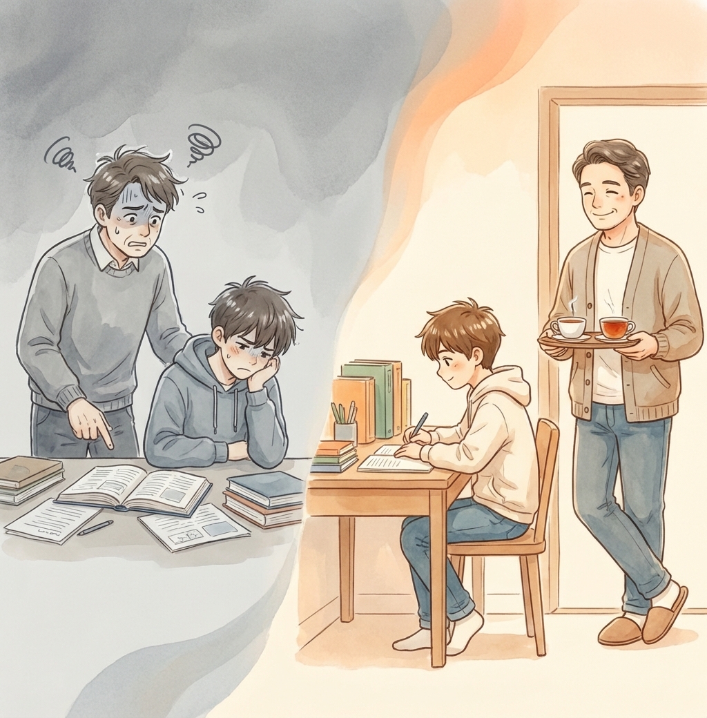 勉強サポートのビフォーアフター